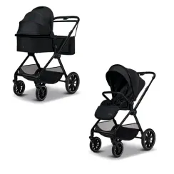 Детская коляска Moon Clicc 2 в 1 Onyx Melange (700) 2025