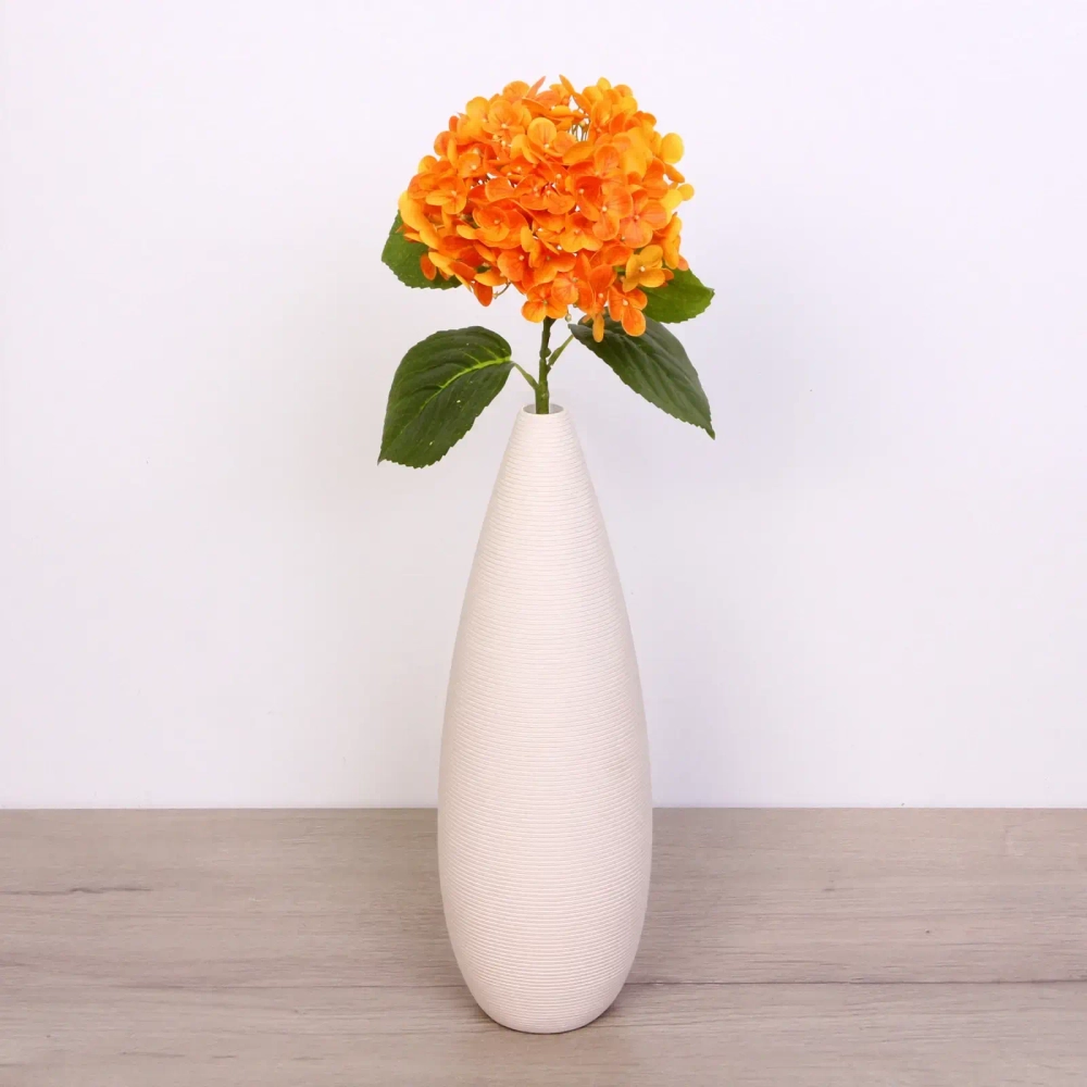 Цветок искусственный «Natur» 63см Гортензия оранжевая