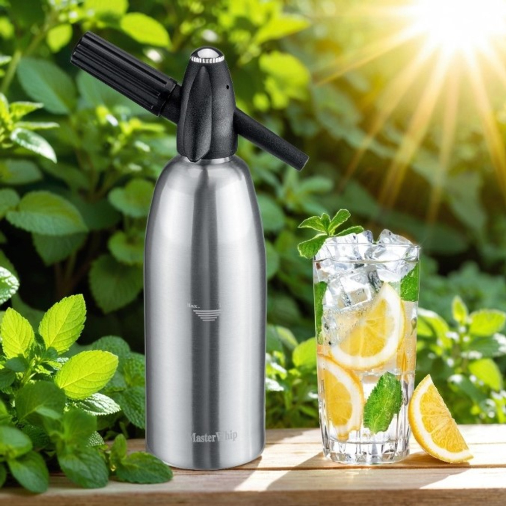 Сифон для газирования воды MasterWhip 1л.