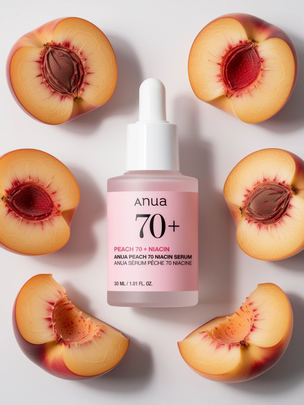ANUA Сыворотка с экстрактом персика и ниацинамидом Peach 70% Niacin Serum
