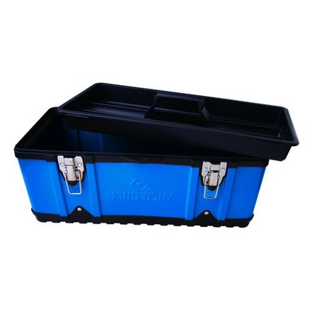 Цена на KING TONY (87A08) Ящик инструментальный, 470x238x203 мм, 2 отсека, полипропилен/сталь