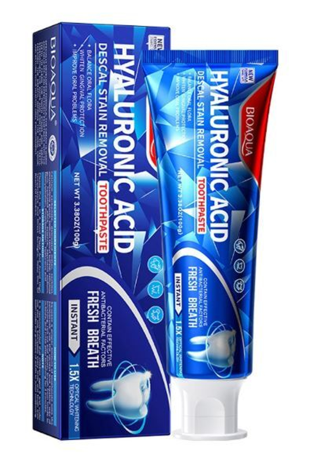 Bioaqua Зубная паста с гиалуроновой кислотой