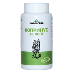 Копринус (навозник) белый в капсулах
