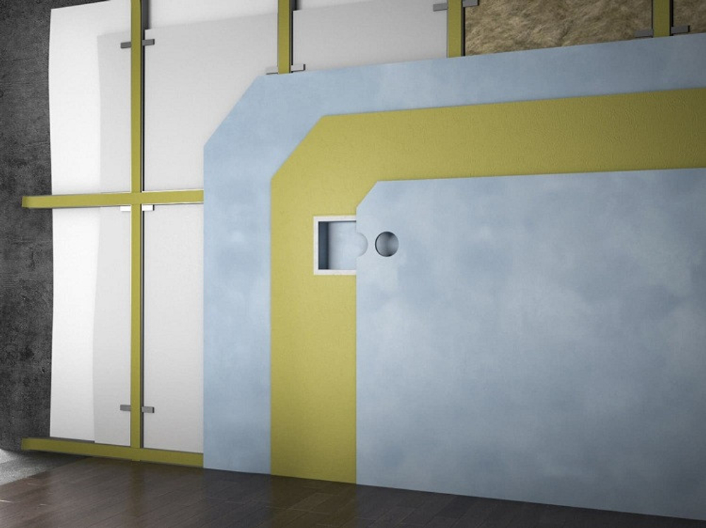 Подрозетник звукоизоляционный AcousticGyps Box R2 200х120х45 мм