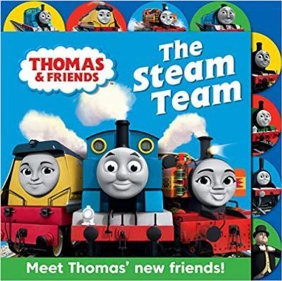 Thomas &amp; Friends: The Steam Team : Tabbed board book