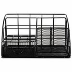 Органайзер для косметики и мелочей металлический 5 секций, MONTE VITA, 140х220х127 мм, чёрный, 272478