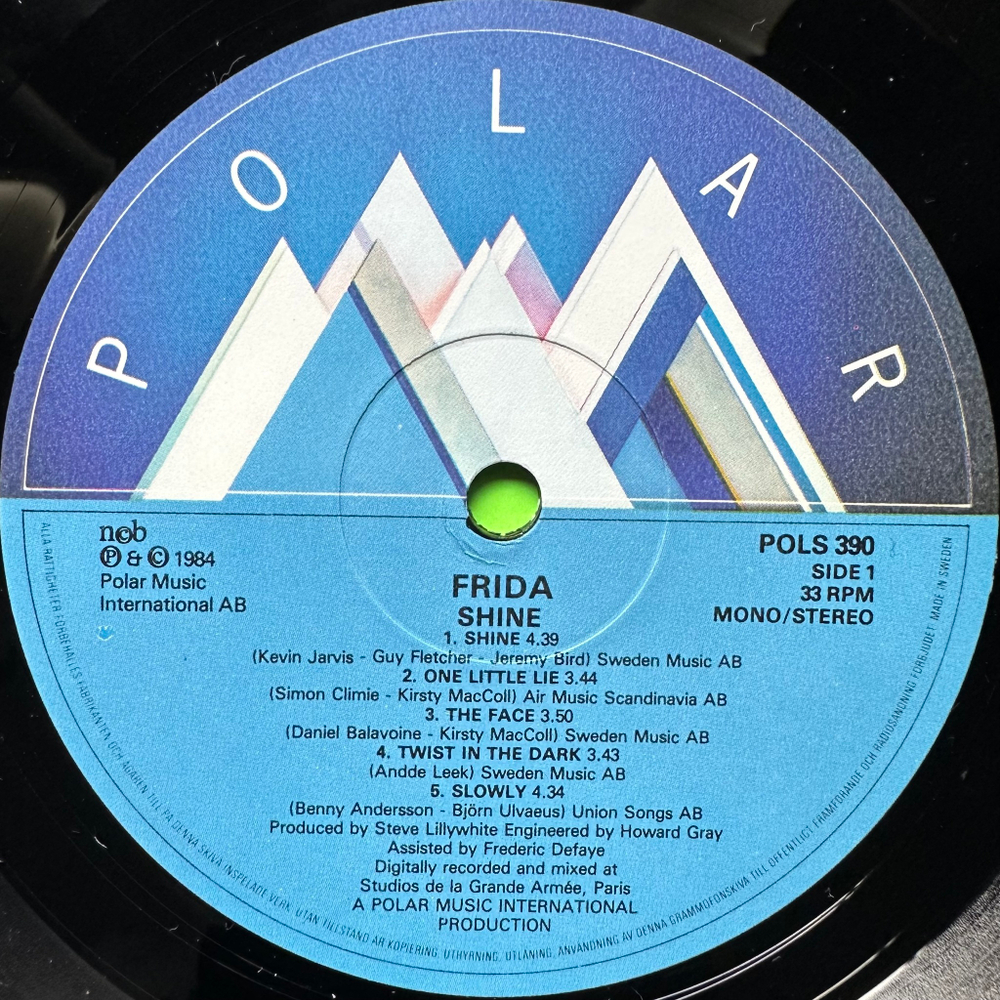 Frida - Shine (Скандинавия 1984г.)