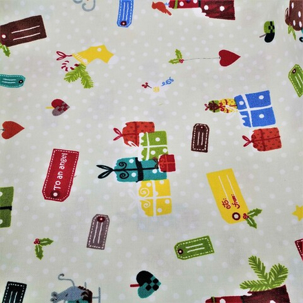 Ткань "Рождество" 100% хлопок Stof, шир. 110 см (4496-801)