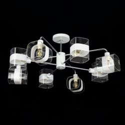 Citilux Бертон CL140180 Люстра потолочная Белая