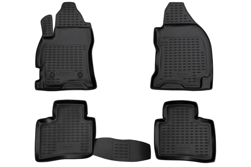 Коврики в салон для FORD Mondeo 2000-2007, 4 шт. (полиуретан) ELEMENT1605210K
