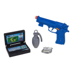 Пистолет на батарейках, коробка 290-21