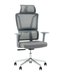Кресло офисное TopChairs Forward серый