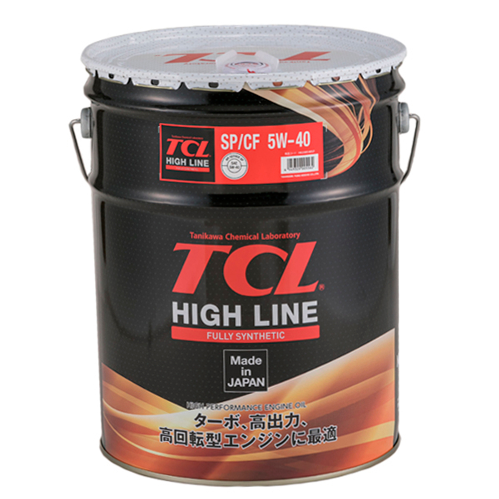 Масло моторное TCL High Line, Fully Synth, SP/CF, 5W40, 20л H0200540SP