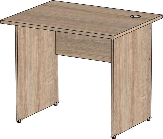 Стол письменный Стандарт Про дуб сонома