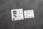 Yak-1 Cockpit details for Zvezda 7327 1/72 (3D decal)