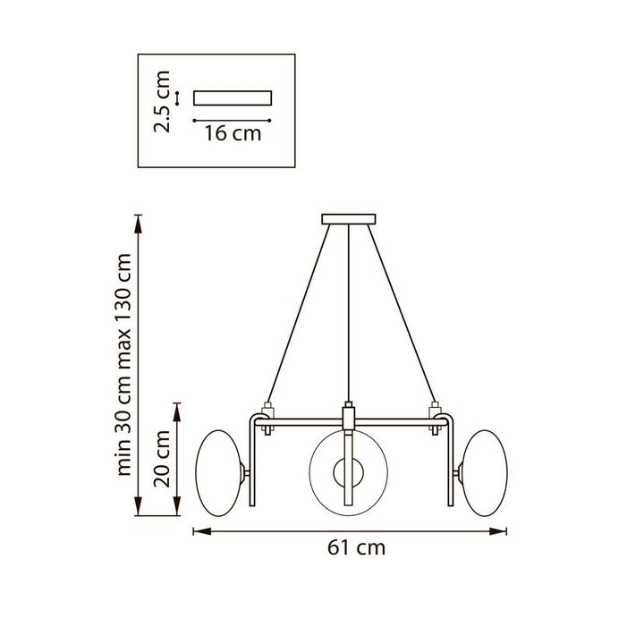 Люстра подвесная Gamma G9 Lightstar 737136