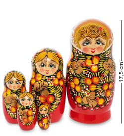 Народные промыслы МР-11/ 4 Матрешка 5м «Варенька» бол.