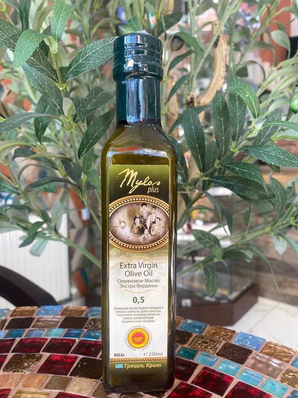 Масло оливковое Extra Virgin, (стекло), 250 мл Греция
