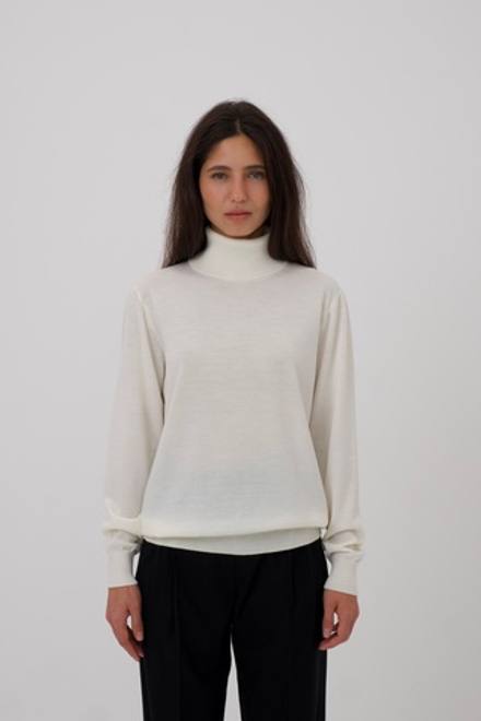 Джемпер Jane из мериноса 100% с высоким воротом