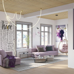 Подвесной светодиодный светильник Odeon Light CORDA 4399/40CL