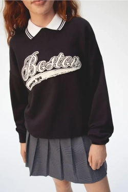 H&M Плиссированная юбка, темно-серый