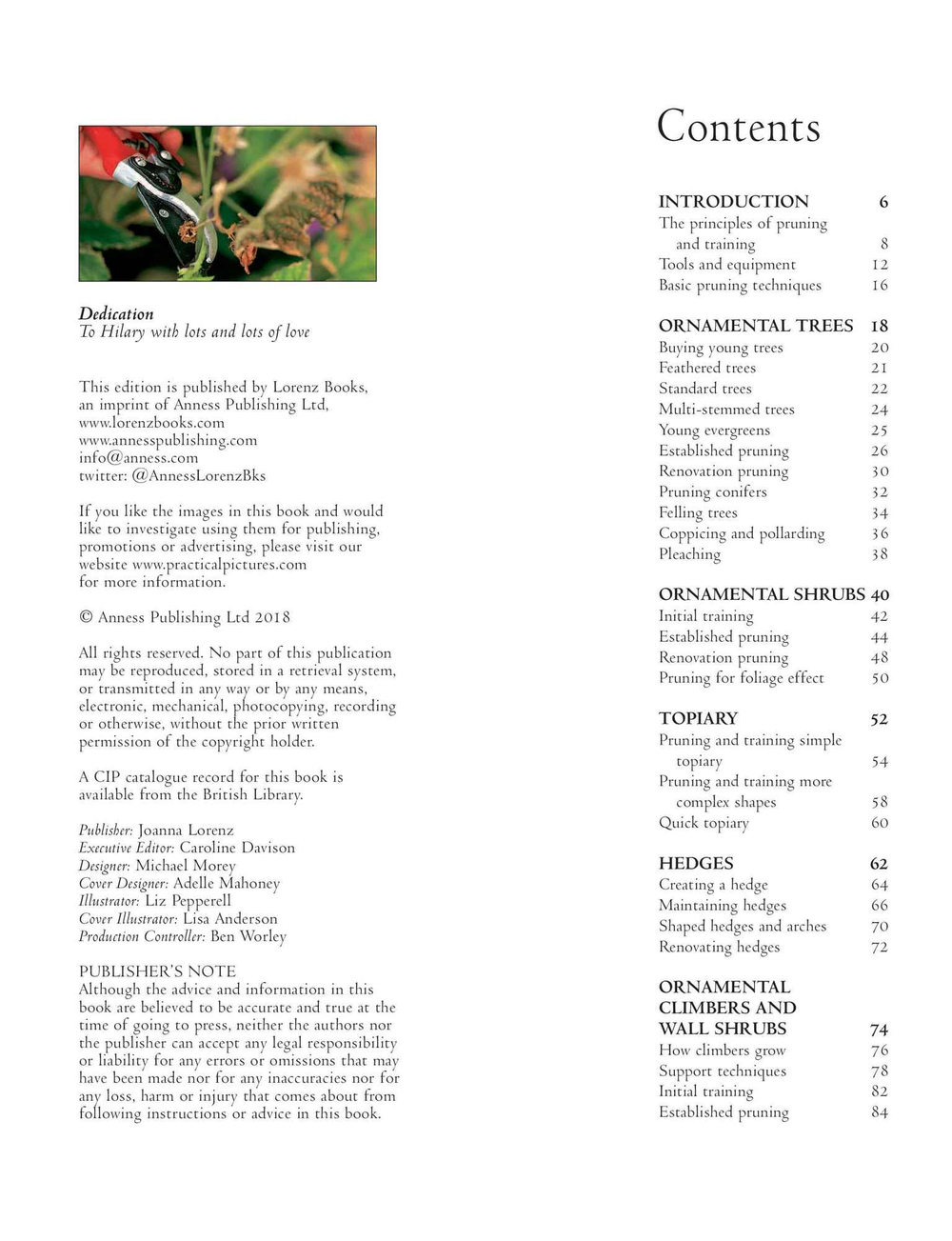 Practical Guide to Pruning, Training and Topiary