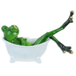 GAEM Фигурка декоративная "Лягушка", L15 W6 H11 см