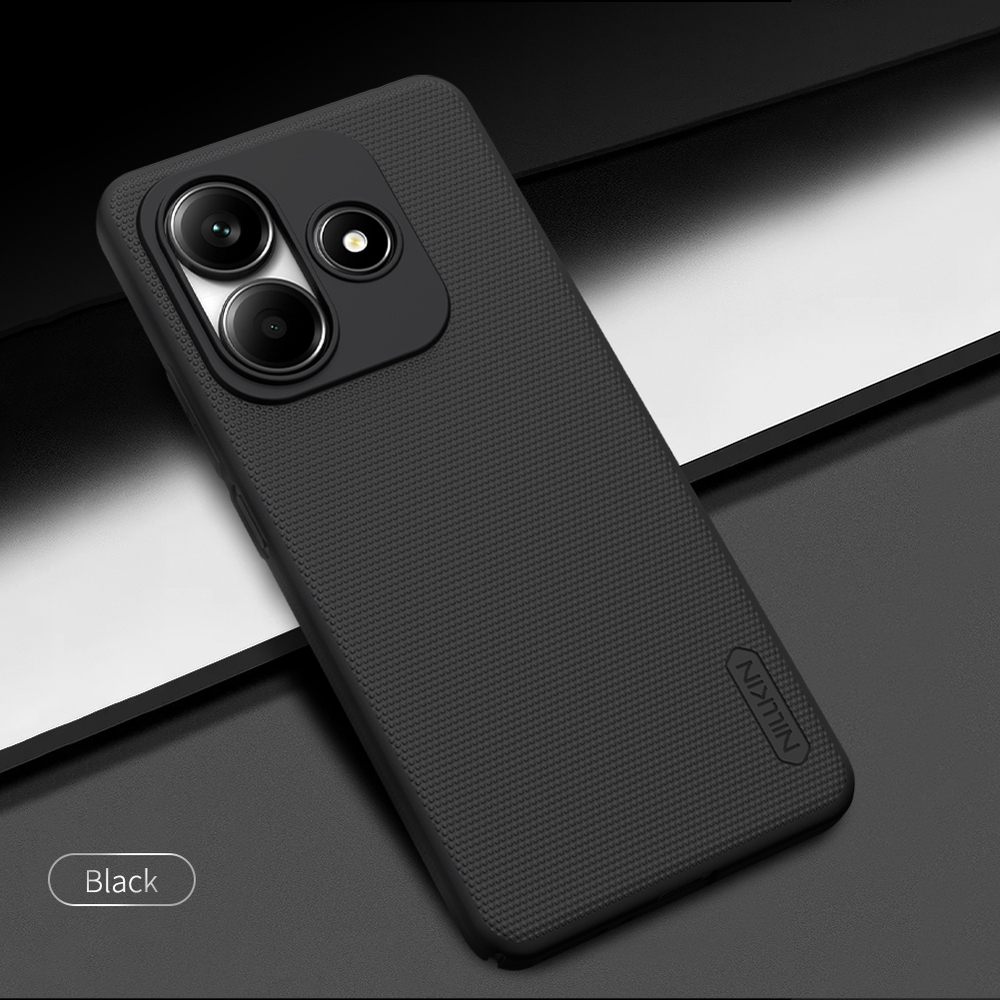 Тонкий жесткий чехол от Nillkin для смартфона Xiaomi Redmi Note 14 5G, серия Super Frosted Shield