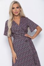Платье Мода люкс (темно-синее) П10886 LT Collection