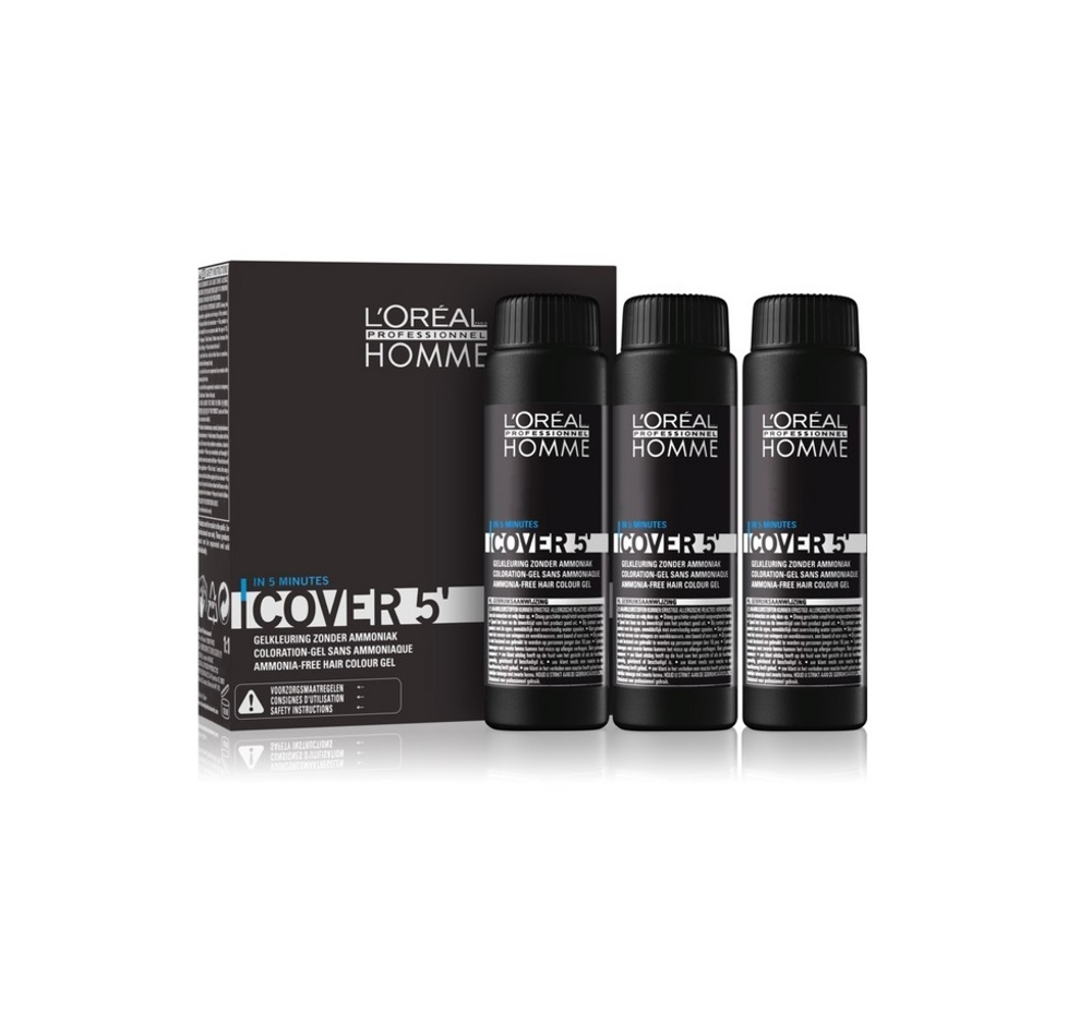 LP HOMME  мужск. КАВЕР 5 ' 5  краска- гель, 3 х 50 мл  ( E0512421 )