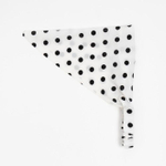 Косынка для девочек "Горошек"цв. белый, р-р 50, 100% п/э 9159465