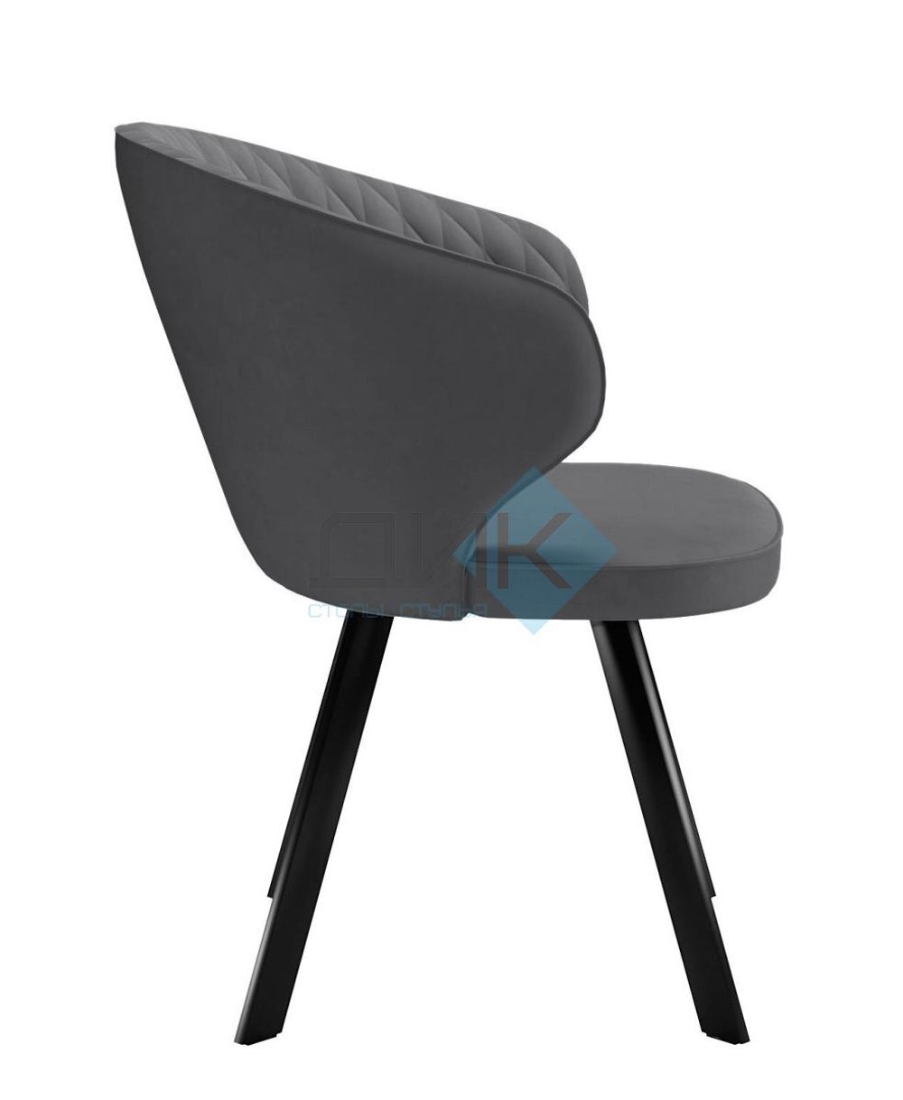 Стул DikLine 249 поворотный опоры чёрные