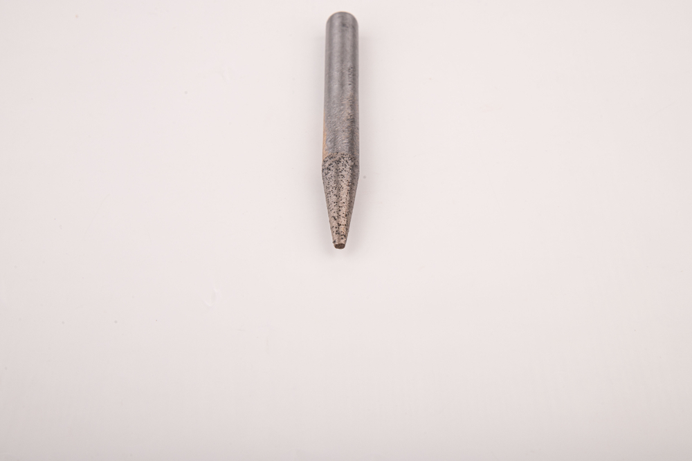 Алмазная фреза для гранита, конус R 3,0 мм (хвостовик 10 мм) 10*3*30*90