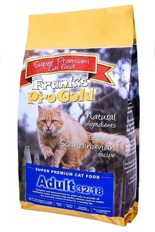 Frank's ProGold 32/18 сухой корм для взрослых кошек с курицей