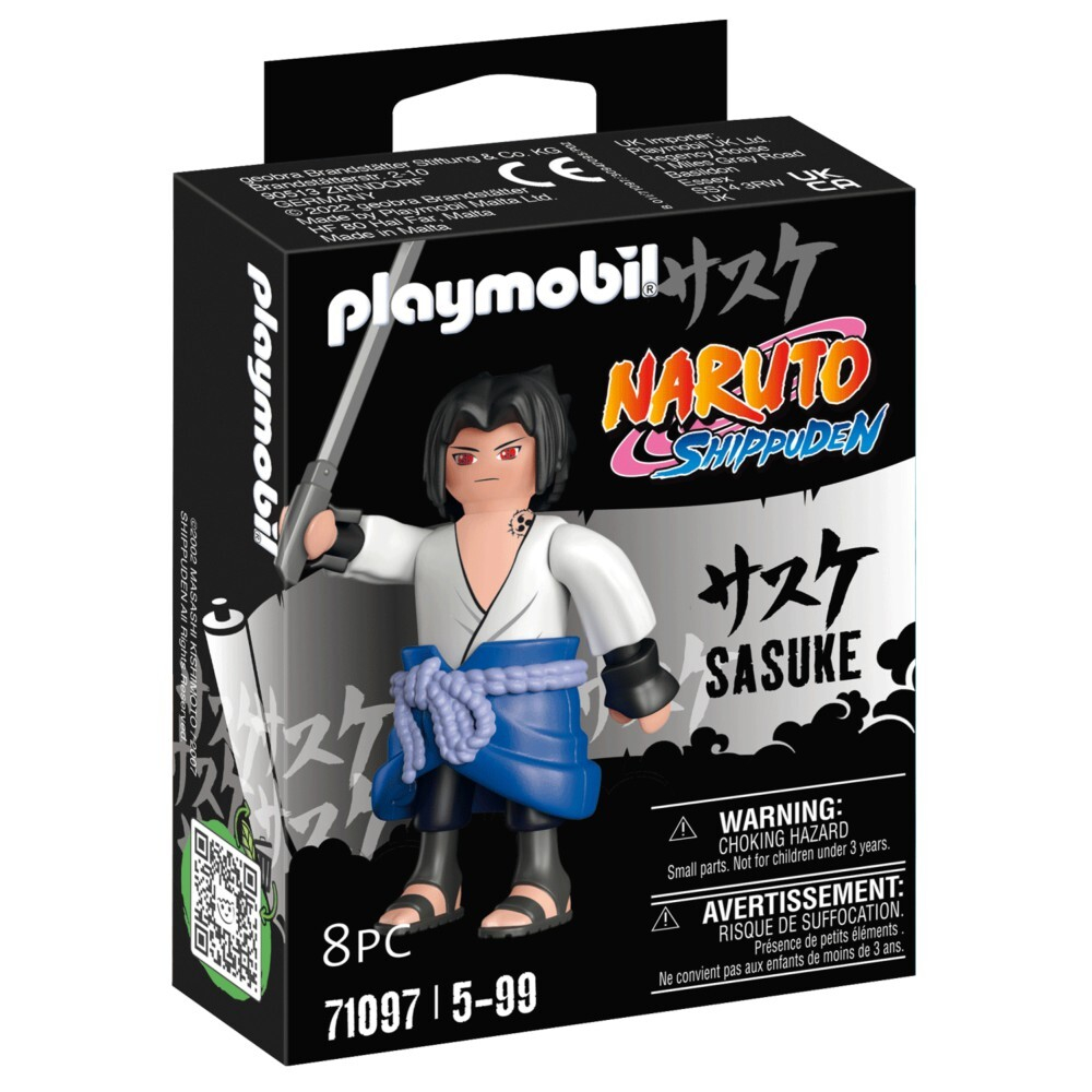Playmobil - Фигурка Саске Наруто Шиппуден с аксессуарами 71097 / артикул   71097  / GTIN 4008789710970