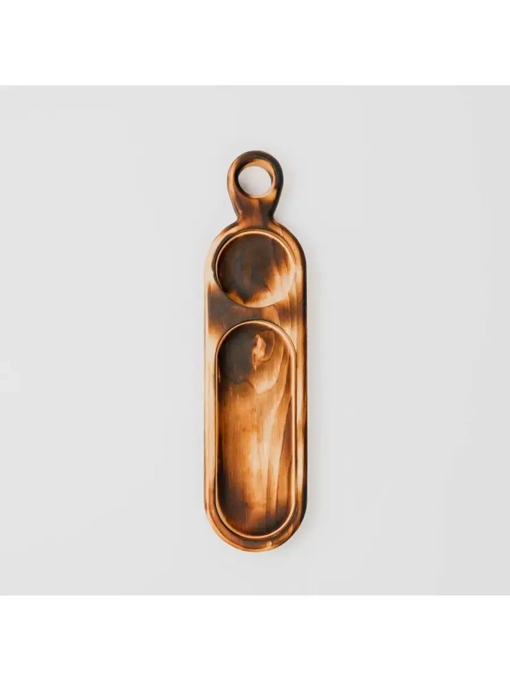 Деревянная менажница для подачи из кедра