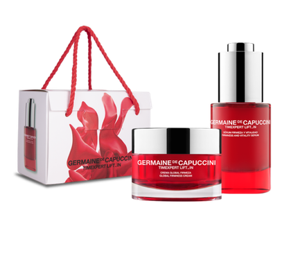 GERMAINE DE CAPUCCINI TIMEXPERT LIFT_IN, Набор: Гель-сыворотка для укрепления и тонуса кожи TimExpert Lift_In 50 мл, Крем глобального укрепления TimExpert Lift_In 50 мл.