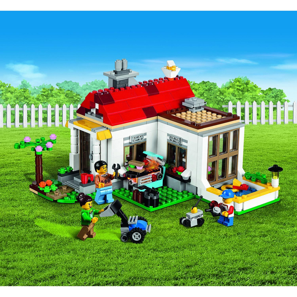 LEGO Creator: Загородный дом 31069 — Modular Family Villa — Лего Креатор Создатель