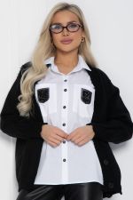 Рубашка Этьен (белая) Б12613-10 LT Collection