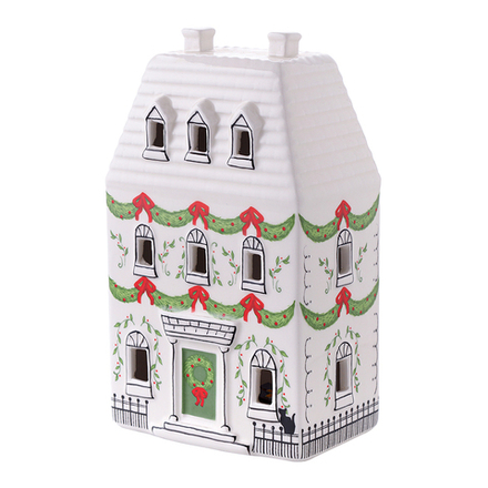 Домик с подсветкой Olgod из коллекции New Year Essential, 19см