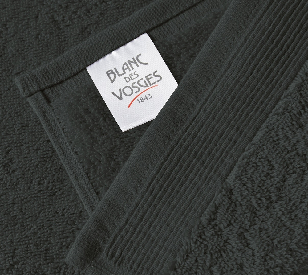 Полотенце UNI ANTHRACITE темно Blanc des Vosges 55x110 Серый
