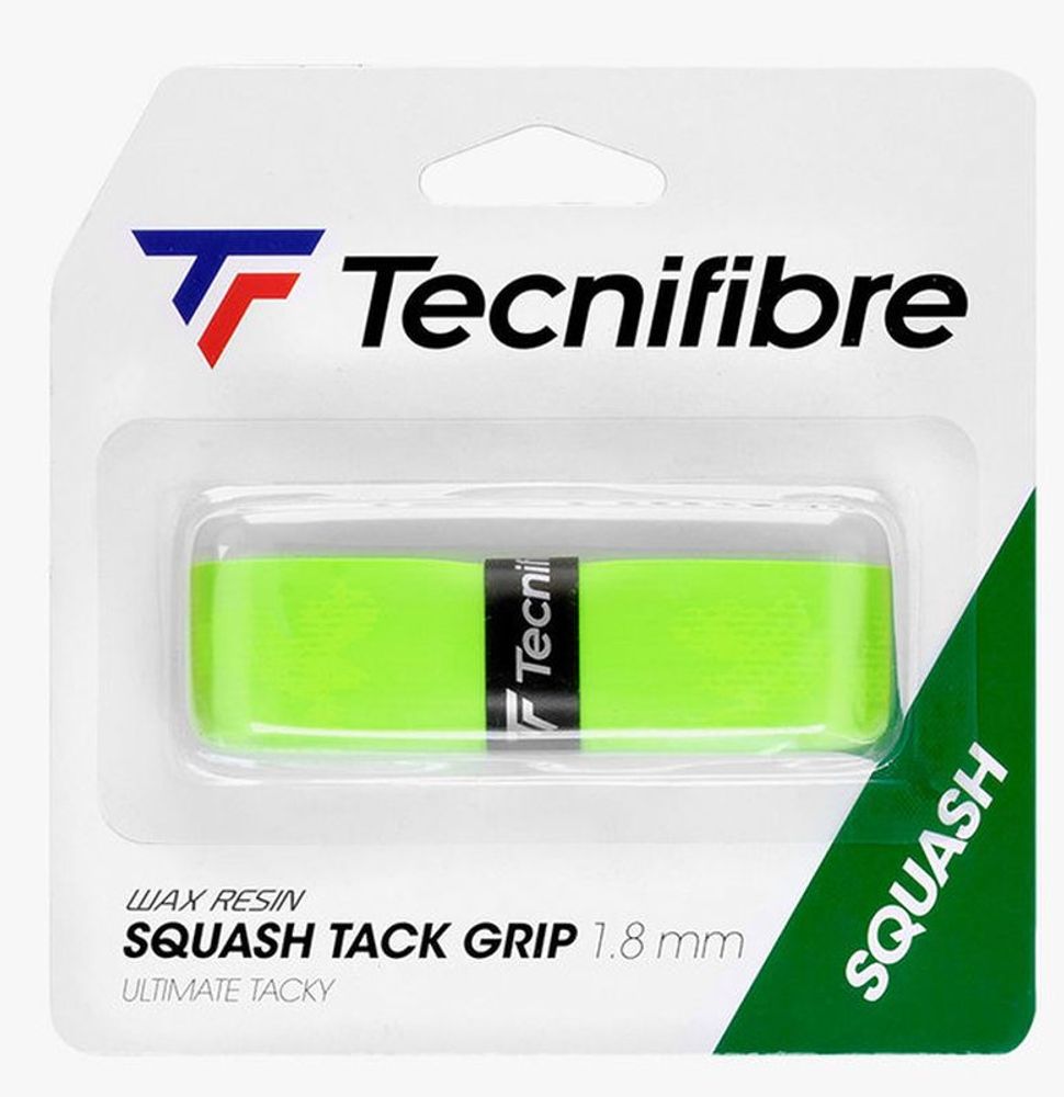 Теннисные намотки Tecnifibre Squash Tacky Grip 1p - green
