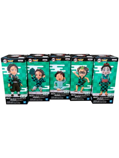 Фигурка Аниме Клинок рассекающий демонов WCF Tanjiro Kamado 7см 1шт.