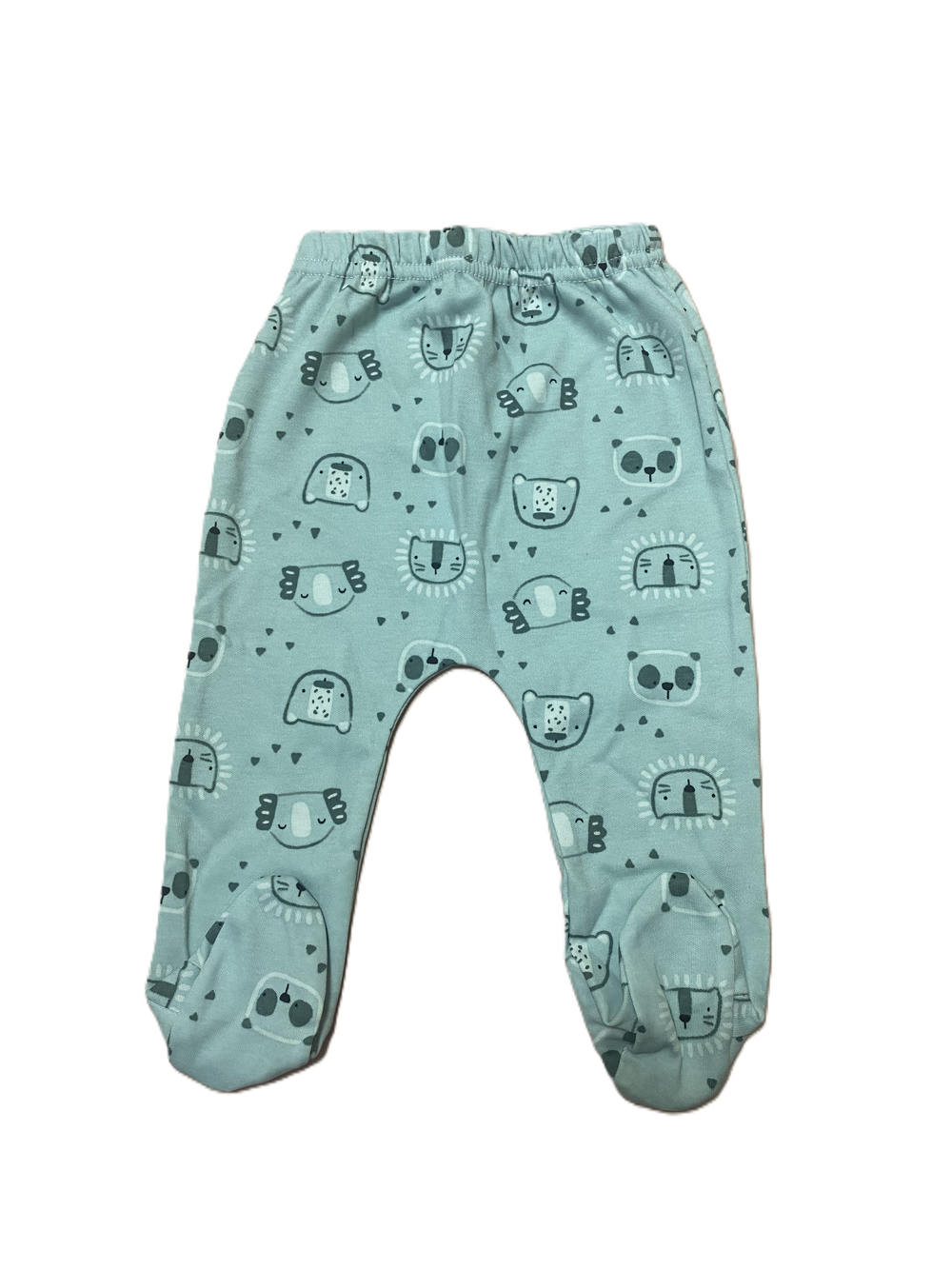 Ползунки на резинке из интерлока (100% хлопок) на рост 68 см