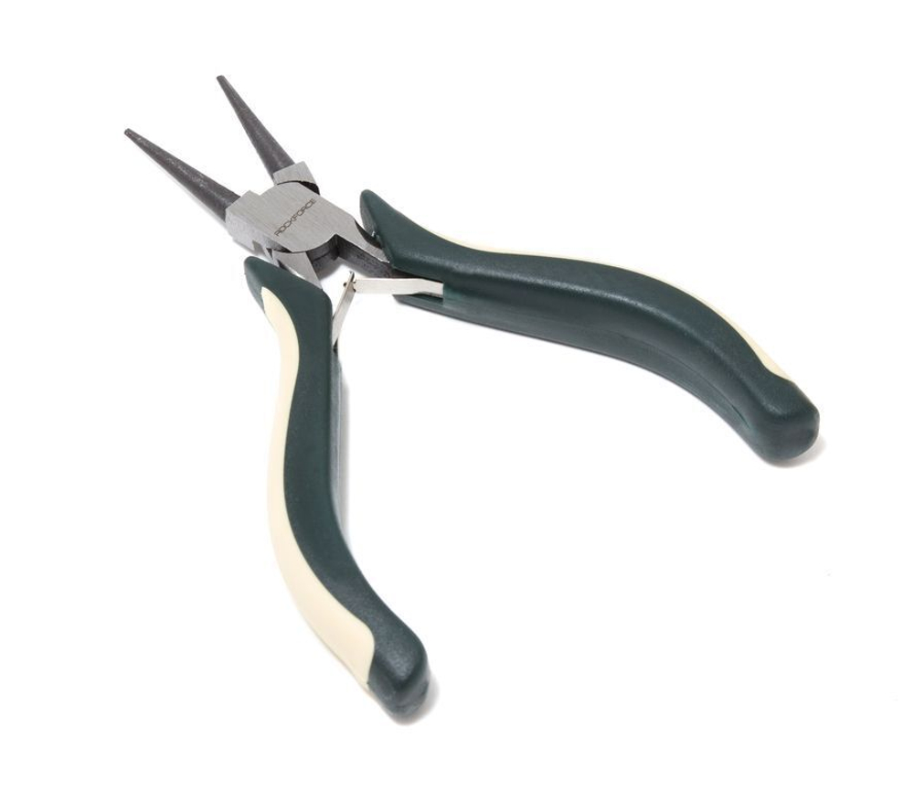 Круглогубцы мини Cr-V 4.5''-114мм, в блистере RockForce##Rock FORCE RF-50814P1