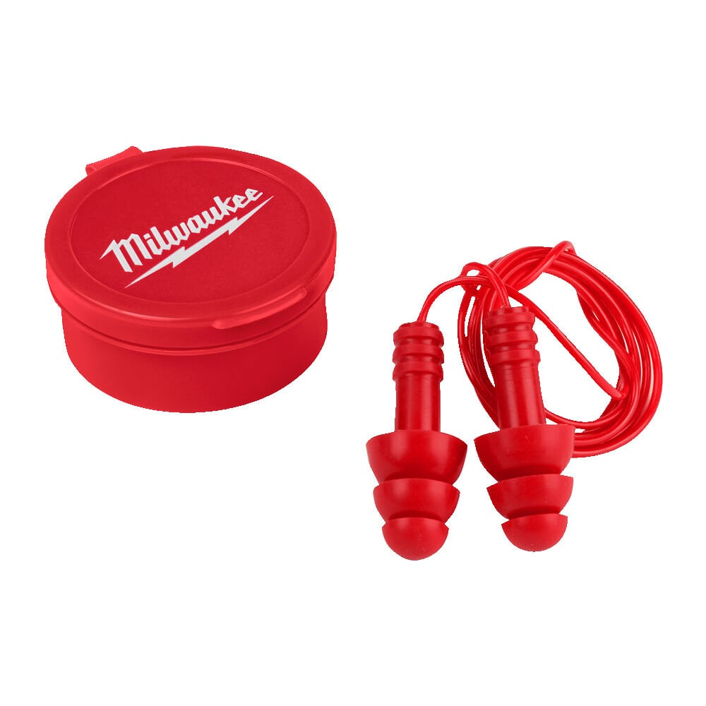 Многоразовые беруши на шнурке Milwaukee 3 пары 4932471904