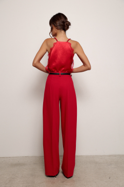 Брюки красные