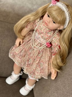 Кукла Реборн мягконабивная 60см в пакете (FA-275)