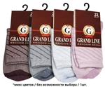 Носки женские GRAND LINE (Ж-99, диаг. полоски), р. 23 (new)