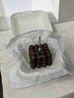 Бенто-торт «blueberry»